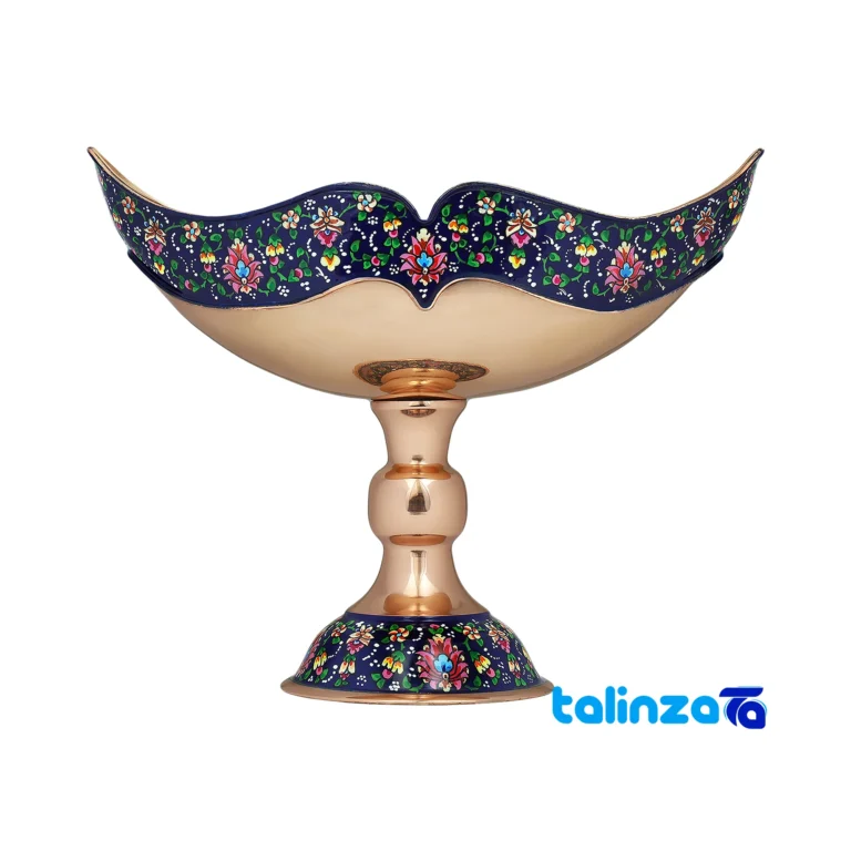 Front view of Faraz Honar Copper Chocolate Bowl Artistry design and key details