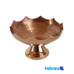 Front view of Zanjan Copper Bowl Handcrafted Unique Design and key details