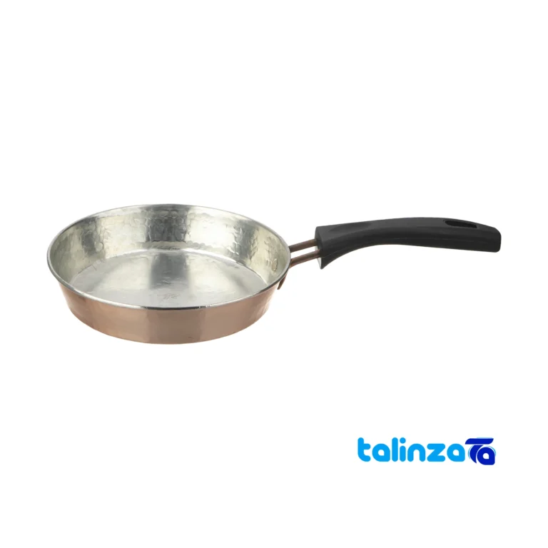 Front view of Zanjan Copper Frying Pan Unique Design and key details