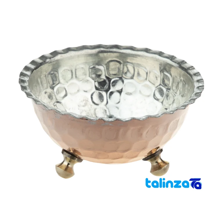 copper bowl - Front view design and key details