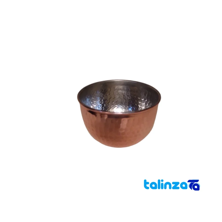 Copper Bowl - Front view design and key details