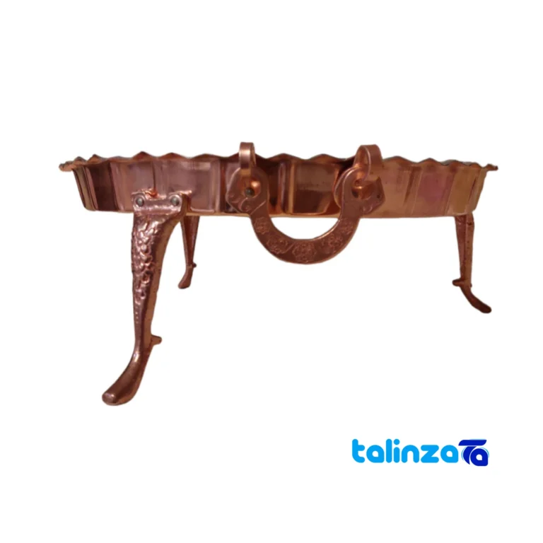 Rez Copper Fruit Bowl Unique Design and key details (Front view)