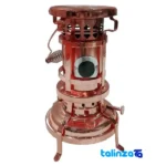 Front view of ZH Copper Oil Lamp Elegant Design and key details