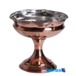 Front view of Zanjan Copper Ice Cream Scoop Unique Design 8x8. and key details