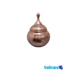Zanjan Copper Chocolate Bowl Domed Design and key details (Front view)