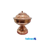 M Copper Chocolate Bowl Handcrafted Artistry design and key details (Front view)