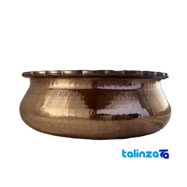 Copper Bowl Congare Model 138712 - Front view showing design and key details