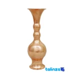 Front view of ZH134.2 Copper Vase Unique Design and key details