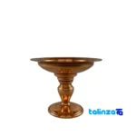 Copper Candle Holder Stand Model - Front view showing design and key details