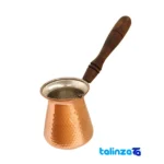 Copper Coffee Pot Traditional Craftsmanship - Front view showing design and key details