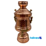 Copper Candy Dish - Front view saffron grade and packaging