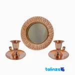 copper mirror set - Package front product labeling and brand
