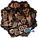 Handcrafted Copper Plate - Package front product labeling and brand
