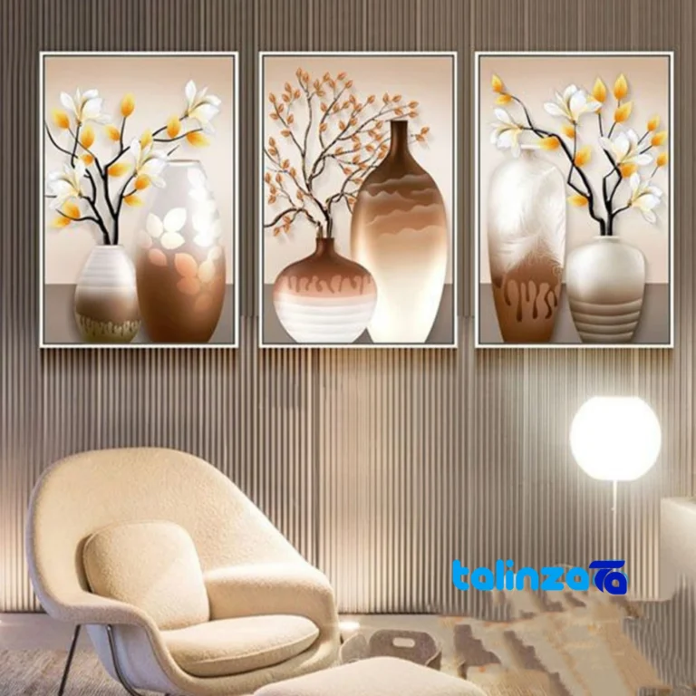 decorative wall art - Front view design and key details