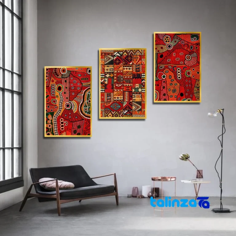 decorative wall art - Front view design and key details