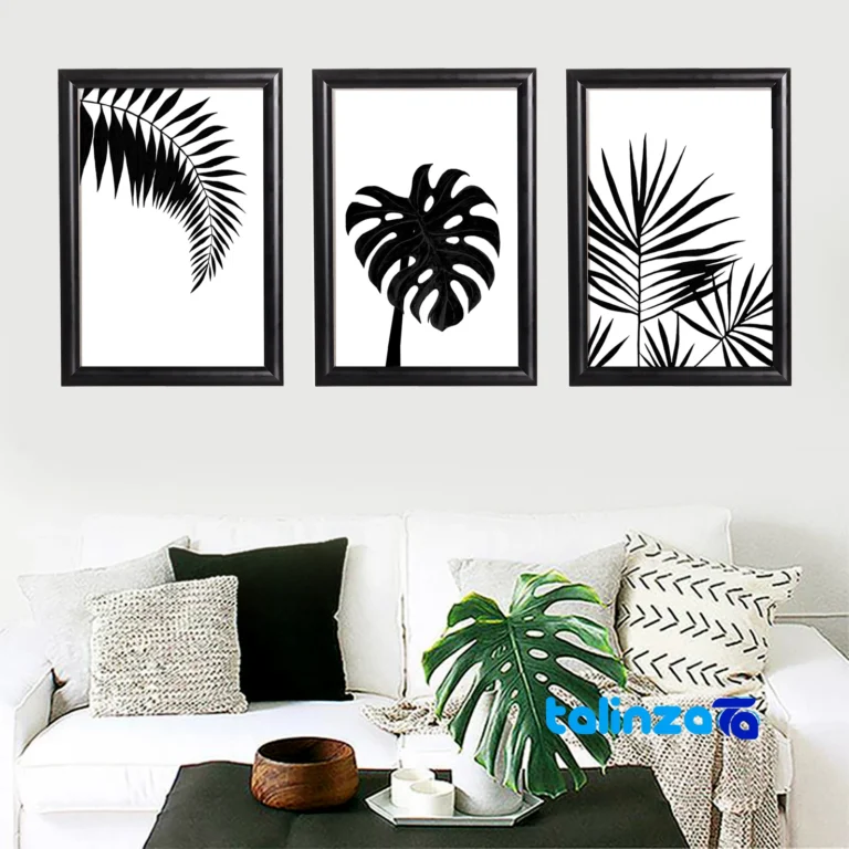 SHAWB Wall Art Set - Stylish Black Framed Decor product labeling and brand (Package front)