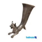 Persian Cat Rhyton Statue - Front view design and key details