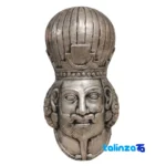 Sasanian Bust Sculpture - Front view design and key details