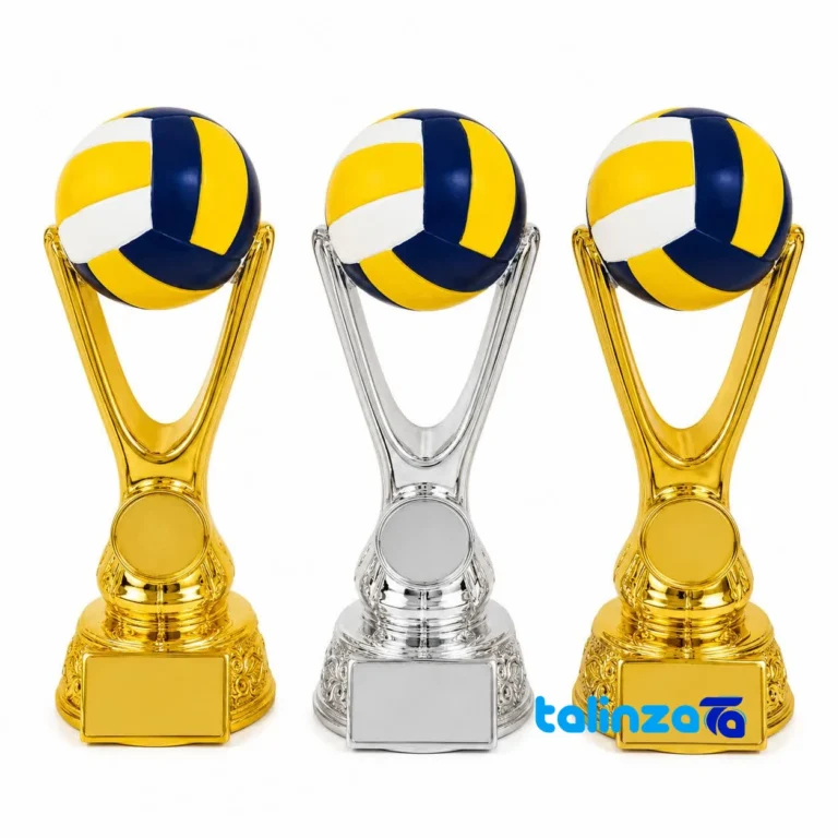 trophy sculpture - Front view design and key details