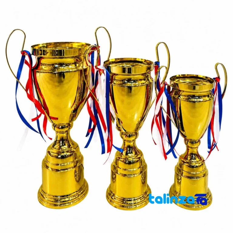 Front view of Tandis Trophy Model IR047 Set 3 design and key details