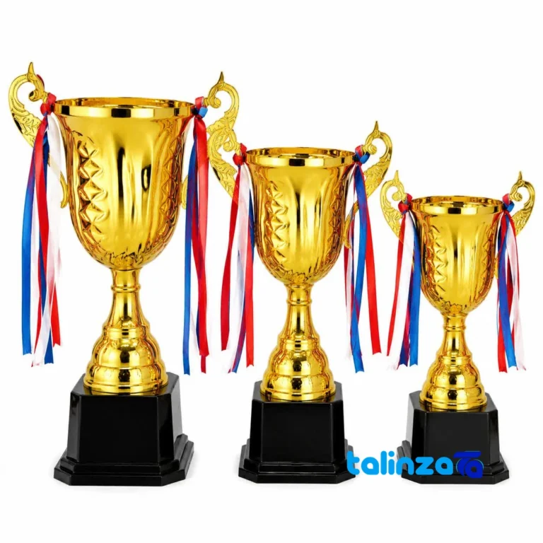 trophy statue set - Front view design and key details