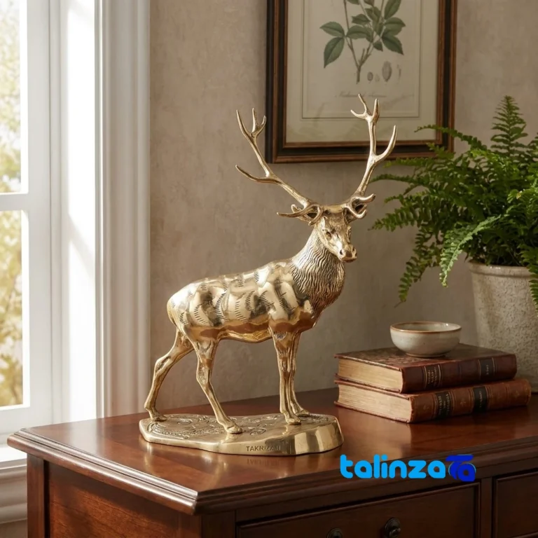 deer sculpture - Front view design and key details
