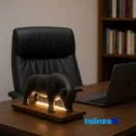 cow figurine - Front view design and key details