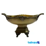 Brass Bowl - Front view saffron grade and packaging