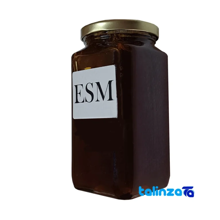 Mashkourak Pure Honey Dark Amber - Front view showing design and key details