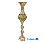 Brass Decorative Planter Model H-1202 - Front view showing design and key details