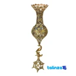Simorgh Decorative Brass Planter design and key details (Front view)