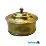 Brass Chocolate Bowl - Package front product labeling and brand