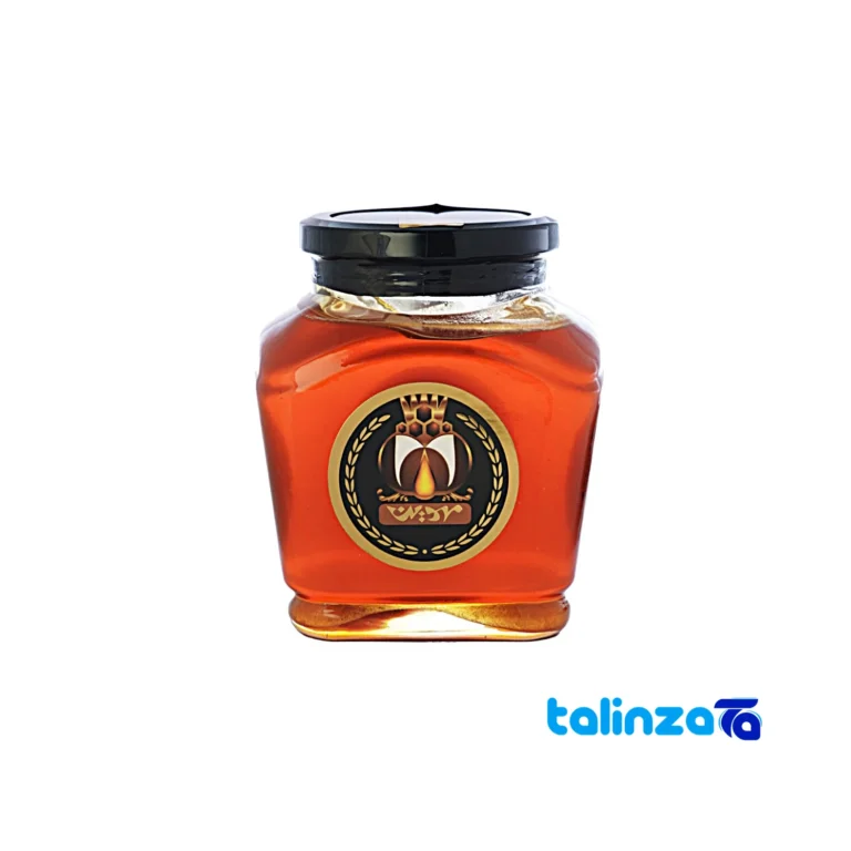 Goharan Mahvin Natural Honey design and key details (Front view)