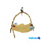 Sim Jalilian Brass Candy Dish Saturn 20x20x23 cm - Front view showing design and key details