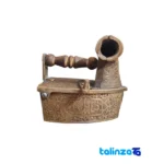 Yeldrim Vintage Brass Miniature Iron design and key details (Front view)