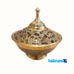 Bronze Nut Bowl A120 - Elegant Design and key details (Front view)