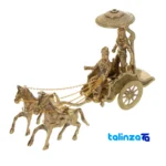 Brass Decorative Model - Front view design and key details
