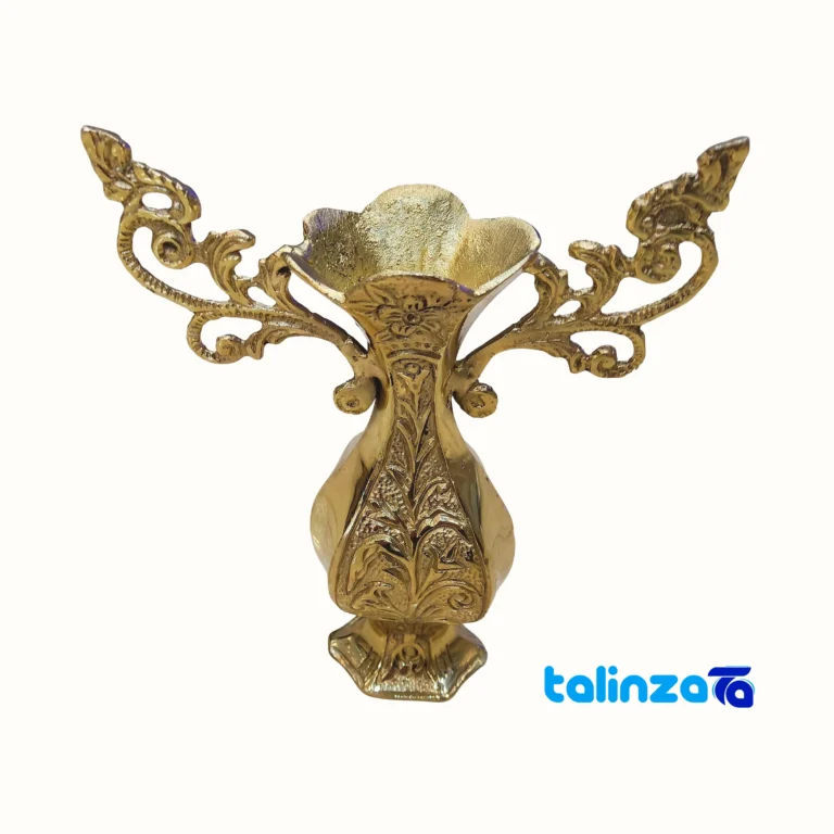 Front view of Bronze Vase P108 - Impact Resistant design and key details