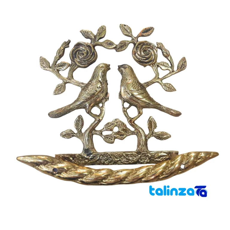 Bronze Decorative Figurine - Front view design and key details