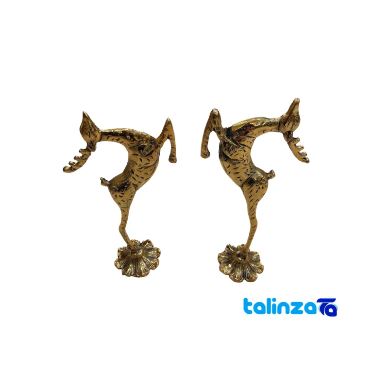 Package front of Bronze Deer Statue Set - Elegant Design product labeling and brand