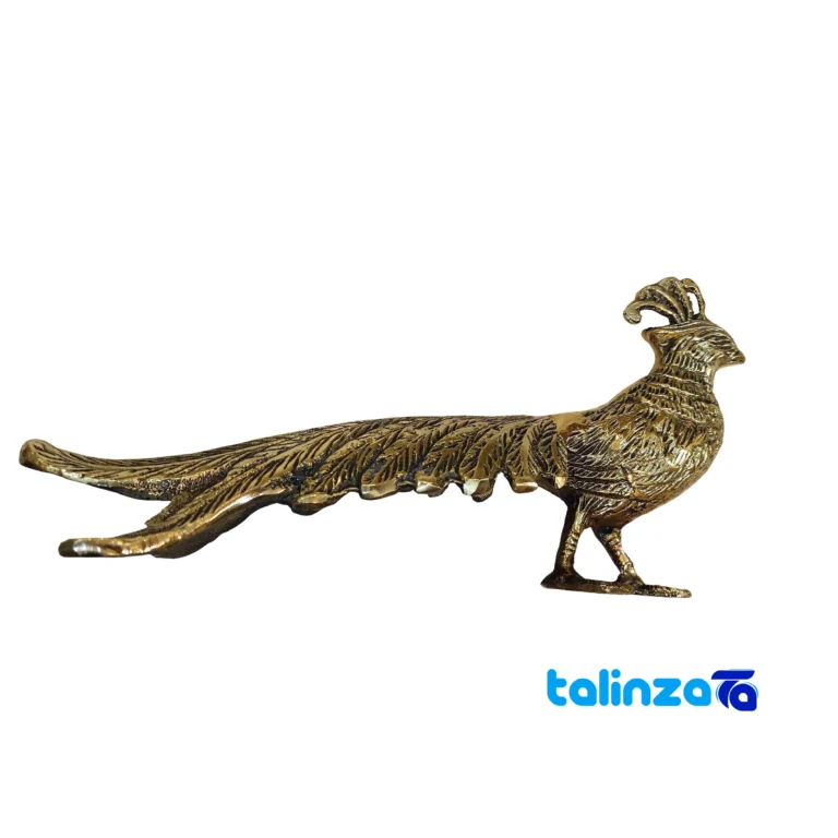 Bronze Peacock Sculpture M117 product labeling and brand (Package front)