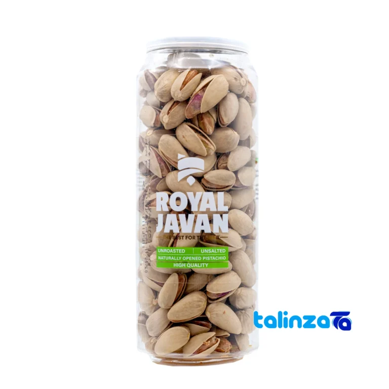 raw pistachios - Front view design and key details