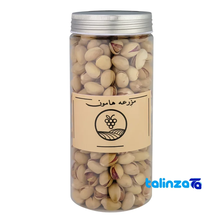Hamoon Raw Pistachios Delight design and key details (Front view)