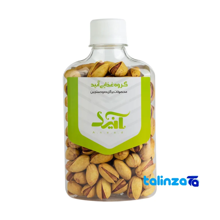 organic pistachios - Front view design and key details