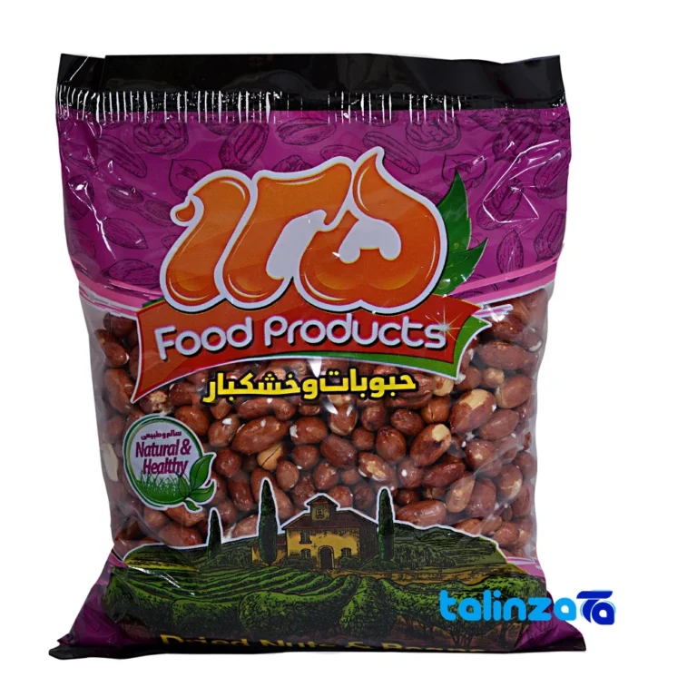 Nutty Delight Roasted Peanuts Salted 400 grams design and key details (Front view)