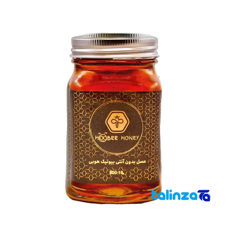 Hobi Honey Organic Natural Sweetener - Front view showing design and key details