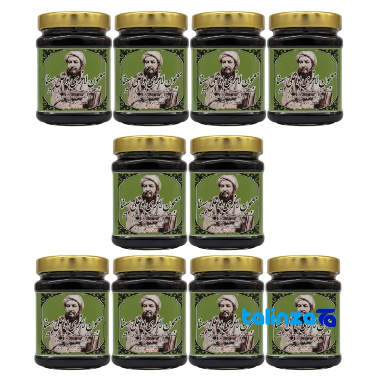 Front view of Buali Sina Weight Loss Mixture - 10 Pack 500 grams design and key details