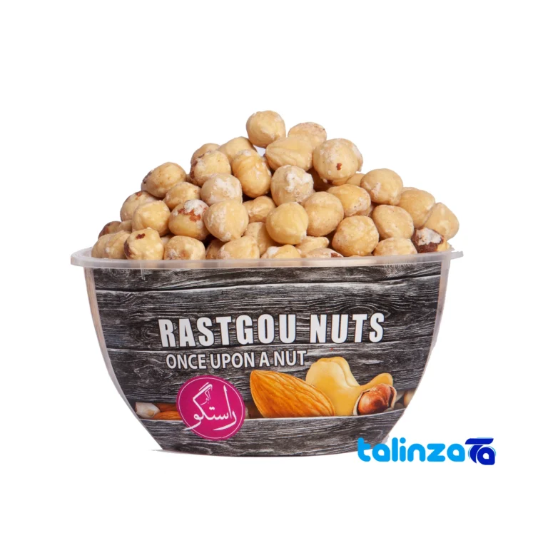 roasted hazelnuts - Front view design and key details