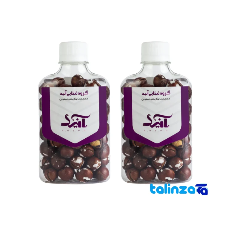 Front view of Anid Pocket Hazelnuts Snack Organic 220 grams design and key details