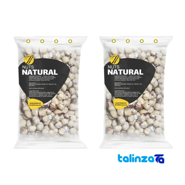 hazelnut kernels - Front view design and key details